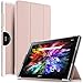 Produktbild IVSO Acer Iconia Tab 10 (A3-A50) Hülle, Ultra Schlank Ständer Slim Leder zubehör Schutzhülle perfekt geeignet für Acer Iconia Tab 10 (A3-A50) 2017 Tablet PC, RoseGold