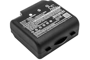 LOHUO Batteria di ricambio da 2000 mAh/7.20 Wh compatibile con IMET BE3600, BE5500, M550 Ares, M550 Thor, M550 Zeus, M550S Thor, M550S Zeus Crane Remote Control Battery