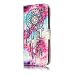 Produktbild Homikon PU Leder Hülle Retro Schön Schutzhülle Brieftasche Ledertasche Bookstyle Lanyard Weiche Handyhülle Kunstleder Lederhülle Silikon Kompatibel mit Samsung Galaxy A3 2016 - Butterfly Windspiele