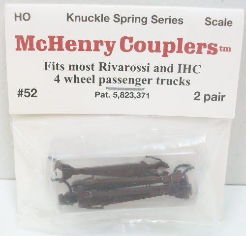 Preisvergleich Produktbild HO Knuckle Spring Coupler, IHC / RIV 4-Wheel (2pr) by Athearn