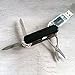 Produktbild USB Stick Taschenmesser mit Nagelfeile/Messer/Schere/Lampe Schwarz 8 GB