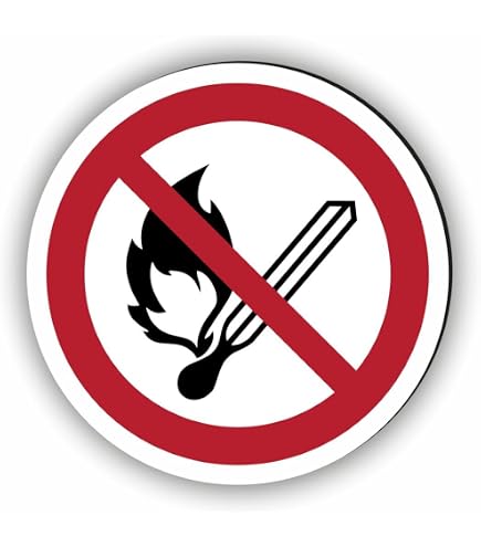 Verbotszeichen - Fahrrad fahren verboten - Kunststoff Selbstklebend