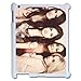 Price comparison product image 3D [Pretty Little Liars] Pretty Little Liars Troian Bellisario , Lucy Hale , Shay Mitchell & Ashley Benson Case for IPad 2,3,4 2D, IPad 2,3,4 2D Case Luxury Cheap for Girls {White}