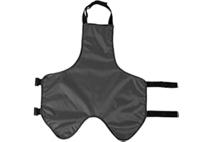 rockible Hunde-Bauchschutz, Hunde-Bauchwickel, Hunde-Bauchband, Haustier-Kleidung für Spaziergänge mit dem Hund, auf Reisen, grau XL