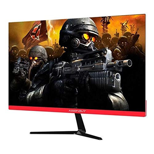 KeepOut XGM24 23 8  Full HD Negro  Rojo Pantalla para PC - Monitor  60 5 cm  23 8    1920 x 1080 Pixeles  Full HD  LED  5 ms  Negro  Rojo 