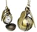 VStoy Harry Potter Golden Snitch Watch Necklace Steampunk Quidditch Pocket Clock