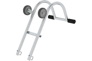 MUNK Günzburger Steigtechnik Firstbügel für Leiter mit Sprossen 30x30 mm 1 Stück, 11179