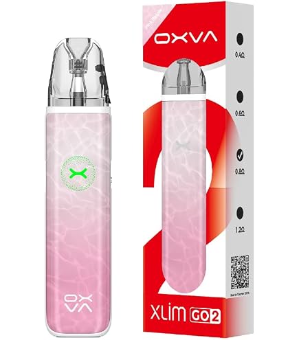 OXVA Xlim GO, Pod System, E-Zigarette, 1000 mAh, 2 ml, Farbe pink:  Amazon.de: Elektronik & Foto