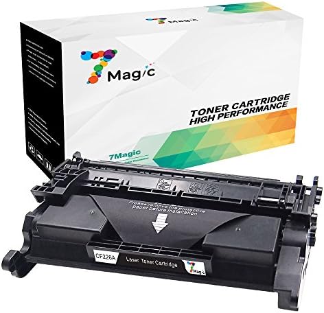7Magic Compatible Toner Cartridge HP 26A CF226A Replacement for HP Laserjet Pro MFP M426DW M426FDW M402DNE M402DN M402D M402N Laser Printers