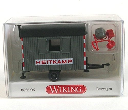 Preisvergleich Produktbild Wiking065606 - Bauwagen "Heitkamp" - 1:87