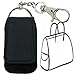 Price comparison product image Keychain pouch with clip for handbag/ zipper/ sport bag/ belt/ strap for Fitbit Flex / Fitbit One, Misfit Shine, Withings Pulse O2 ox, Sony Smartband swr 10. fit strap/ belt / bra middle up to 2 INCHES (5cm) ONLY.