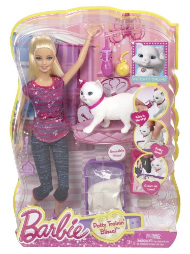 Barbie Potty Training Blissa Kitty