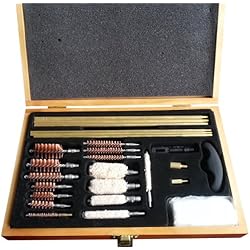 Savage Island Kit de Nettoyage pour Arme à feu dans Une boîte en Bois