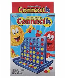 Vision Appliances Joint 4 Game Connect 4 Game Four Kids Adults Family Fun Game Brain Teaser Toy Great Educational Toy for Kids Children