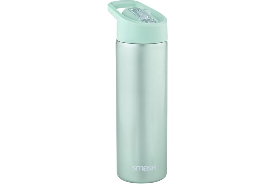 Gloss Stainless Steel Sipper Drink Bottle Aqua - 750ml
