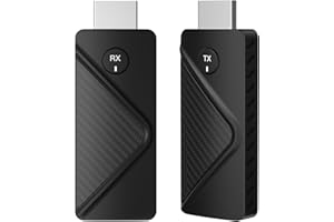 eppfun Wireless Trasmettitore Ricevitore HDMI 1080P, per lo streaming di file audio e video HD da un laptop a un TV o un Proiettore
