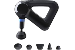 Theragun Elite - Handheld Electric Massage Gun - Bluetooth Enabled Percussion Therapy Device for Athletes - Powerful Deep Tissue Muscle Massager with QuietForce Technology - 4th Generation - Black