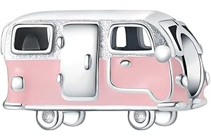 CYMYSS Breloque « Love and Heart » en argent sterling 925 pour femme - Pour bracelets et colliers européens