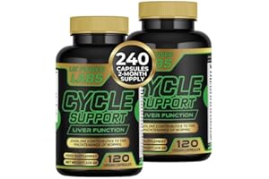 SAMUAL'S Liver Support Supplements - Cycle Support Liver Cleanse Detox and Repair - Choline Supplement - PCT Blood Pressure Supplement - 120 Capsules (2)