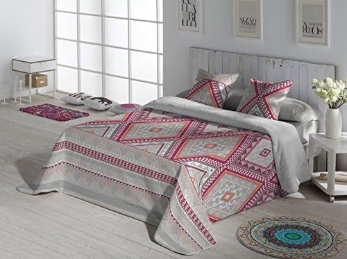 Synthetic Sheepskin Stamped Quilt- All bed dimensions - Duvet Mod. Basilea (Bed of 54" (Standard Double))