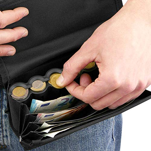PrimeMatik Cartera de Camarero para billetes y monedas de Euro con clasificador cintur n y cierre magn tico reviews PrimeMatik Cartera de Camarero para billetes y monedas de Euro con clasificador cintur n y cierre magn tico