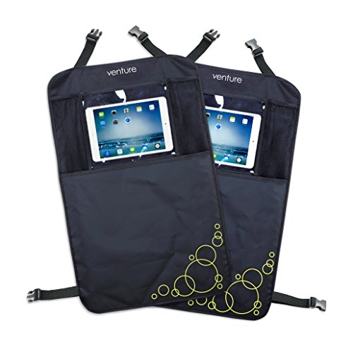 **INTRODUCTORY OFFER**| New ActiVue Touch | 2 x Heavy Duty Kick Mats With iPad | Tablet Holder | Car Seat Protector | Car Seat Cover