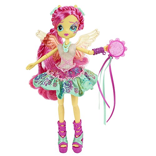My Little Pony Equestria Girls Rainbow Rocks Fluttershy Rockin Hairstyle Doll