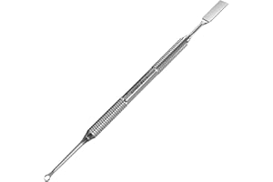 STALEKS PRO Empujador de cutículas 2 en 1, levanta y elimina cutículas. Expert 51/1