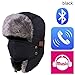 Produktbild Rokoo Weicher Winter-Warmer Bomber-Hut Unisex-drahtloser Bluetooth-intelligenter Kappe-Kopfhörer-Sprecher Mic-Hut