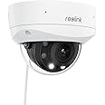 Reolink 4K PoE Security Camera with Spotlights, 5X Optical Zoom, Color Night Vision, Two-Way Talk, Human/Vehicle/Animal Detection, IK10 Vandalproof, Time Lapse, RLC-843A