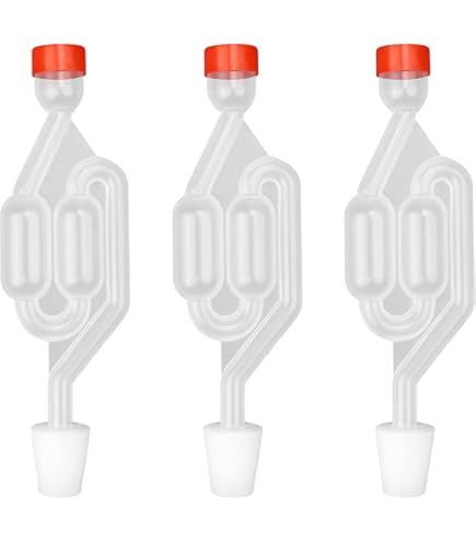 Tappo Idraulico Per Damigiana - 54 LT Per Fermentazione Vino - Foto 11