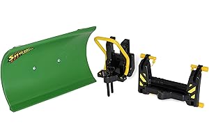 Rolly Toys Planierschild (rollySnow Master Schiebeschild für Traktor; Frontanbau an Ladearm; Schild verstellbar) 408993, grün