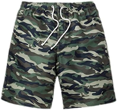 Hangyin Board Shorts Men Summer White Loose Beach Surfing Boardshorts Mens Swim Gym Pantalones Cortos Mujer plavky Short Homme k5101 L