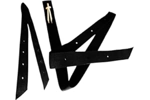 Hill Leather Company Double Ply Black Nylon Cinch Strap and Off Billet Saddle Set