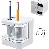 Temperamatite Elettrico Vankarr - Ricaricabile USB Per Bambini, Ufficio E Casa - Foto 4