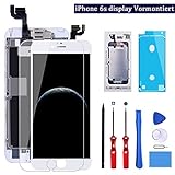 ACHTUNG：(Home Button nicht im Bildschirm enthalten) Die Touch ID-Funktion funktioniert nur mit der Original Home Button. Wenn Sie die Touch ID-Funktion möchten, übertragen Sie sie vom alten auf den neuen Bildschirm.