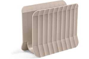 BLIMPLUS Blim Plus - Portatovaglioli Singolo Arca Moka Grey - Design Tavola Salvaspazio - Made in Italy