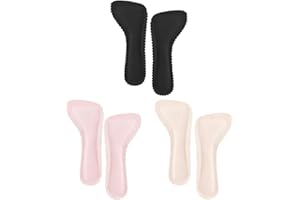 Anneome 3 Pares de Plantillas Adhesivas para Sandalias Almohadillas Adhesivas para Mujeres Plantillas de Gel Antideslizantes para Tacones Altos Transpirables y Absorbentes de Sudor