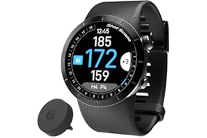 SHOT SCOPE TECHNOLOGIES Shot Scope X5 GPS-Uhr und Schuss-Tracking-System (Stealth Black)