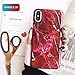 Produktbild Shiduoli iPhone X Fall, glänzendes weißes Marmor-Design, klare Matte TPU Soft Rubber Silikon Cover Phone Case für Apple iPhone X iPhone 7 Plus & iPhone 8 Plus [5,5 Zoll]
