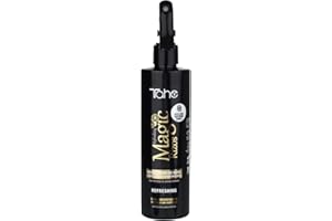 Tahe Magic Rizos Recuperador de rizos en spray Refreshing con Proteína de Quinoa dorada, 300 ml