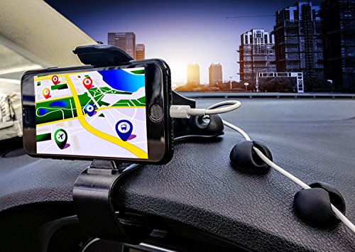 Migliore supporto telefono auto universale HUD di WinnerÂ â€“Â senza ventouse- Fissaggio cruscotto di Offre Una visione ottimaleÂ â€“Â Facile da installare per GPSÂ â€“Â iPhone X- iphone8Â â€“Â iphone7Â â€“Â 7plusÂ â€“Â iPhone6Â â€“Â 6Â PlusÂ â€“Â 6s-samsung GalaxyÂ â€“Â EdgeÂ â€“Â S9Â â€“Â S8Â â€“Â S7Â â€“Â 6Â â€“Â NoteÂ â€“Â J7Â â€“Â J5Â â€“Â A3Â â€“Â Bonus 3Â passacavo.