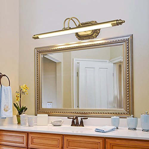 Preisvergleich Produktbild SEEKSUNG Spiegelleuchte Badleuchte Wandleuchte, LED Schminkleuchte Bad Kommode Spiegelschrankleuchte 9W / 11W,M