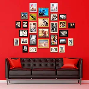 ArtzFolio Wall Photo Frame D378 Multicolor 4x6-12pc;6x6-4pc;6x8-4pc;6x10-4pc;8x10-4pc;Set of 28 PCS