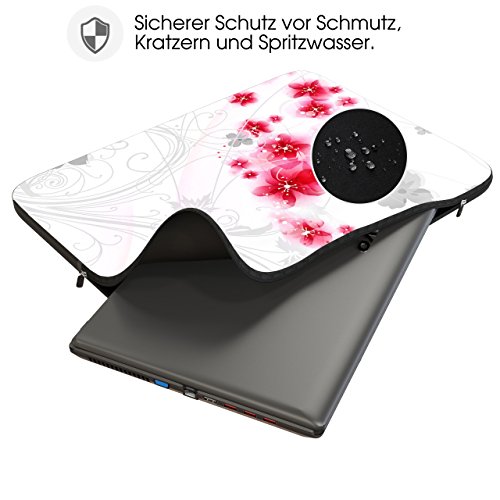 Sidorenko Designer Tablet Tasche für 9,7 Zoll aus Neopren max. Geräteabmessungen 25,7 cm x 19 cm - 2