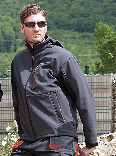 Preisvergleich Produktbild Uniqat Softshelljacke Premium Grau Größe M