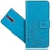 Produktbild Nokia 8 Handy Tasche, FoneExpert® Wallet Case Cover Flower Hüllen Etui Hülle Ledertasche Lederhülle Schutzhülle Für Nokia 8