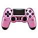 Produktbild eXtremeRate PS4 Controller Schutzhülle Case Obere Hülle Cover Oberschale Skin Schale Gehäuse Shell für Playstation 4 PS4 Slim PS4 Pro Controller CUH-ZCT2 JDM-040 JDM-050 JDM-055(Chrome Pink)