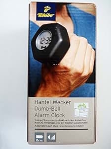 Amazon.de: TCM Tchibo Hantel Wecker Dumb Bell Alarm Clock schwarz