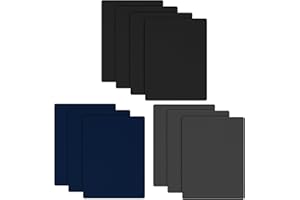 Euqvunn Nylon Repair Patch, 10 pcs Self-Adhesive Tent Repair Patch (20cm x 15cm), Heavy Duty Nylon, Water Resistant, Fabric Repair Tape for Tents, Jackets, Backpacks(Black/Blue/Grey)